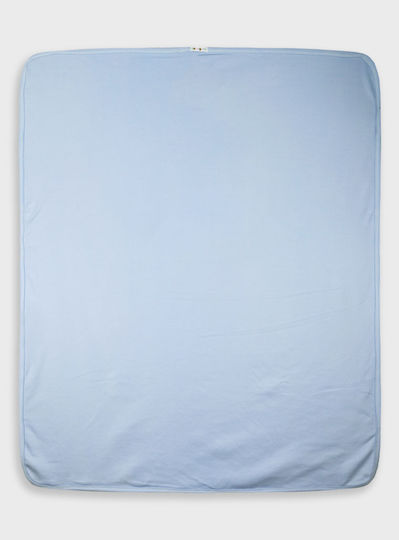 Energiers Blanket Nursery Swaddling Blankets Velvet Blue