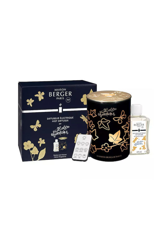 Maison Berger Paris Черен Lolita Lempicka Разпръсквач за Ароматерапия с Таймер Готов Разтвор за Употреба