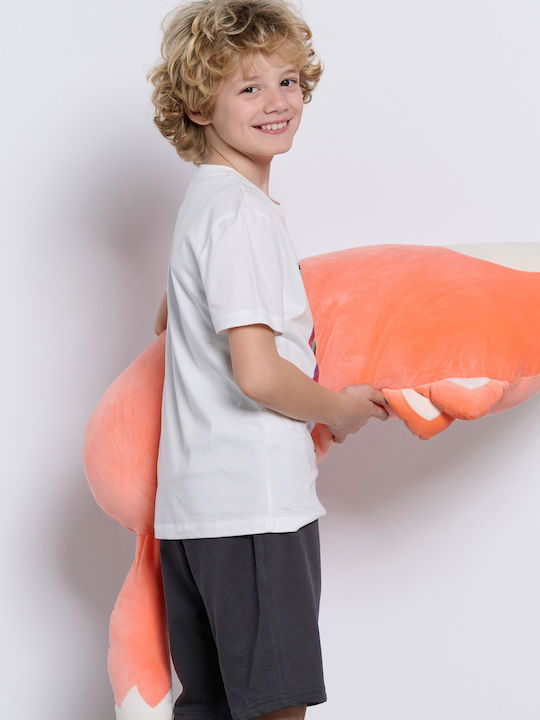 Παιδικό T-shirt Εκρού Summer Feel Minime B
