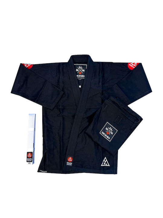 Nakama Ανδρική Στολή Jiu Jitsu Μαύρη