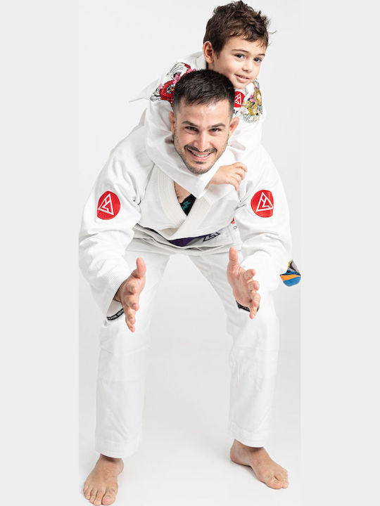 Nakama Kids Brazilian Jiu Jitsu Uniform White