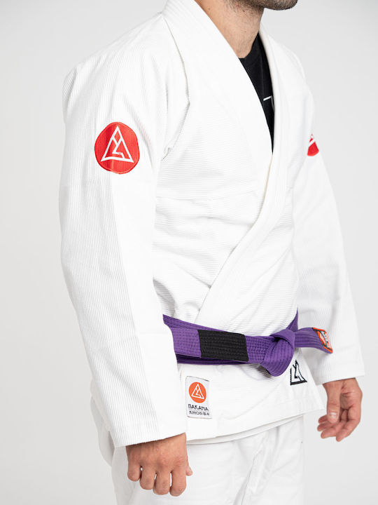 Nakama Ανδρική Στολή Jiu Jitsu Λευκή