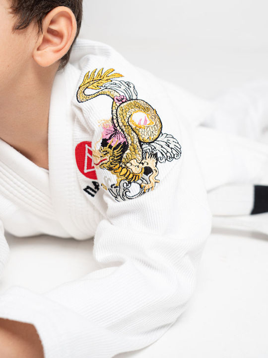 Nakama Kids Brazilian Jiu Jitsu Uniform White