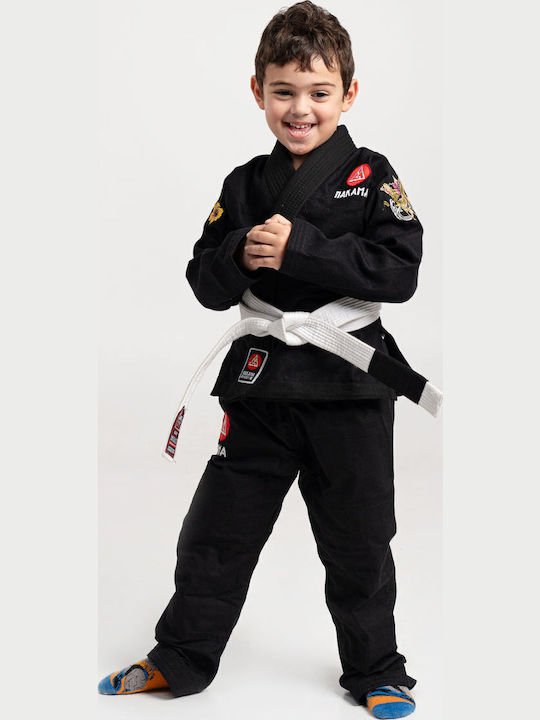Nakama Παιδική Στολή Brazilian Jiu Jitsu Μαύρη