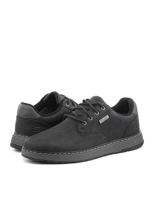 Men's Leather Casual Shoes Black