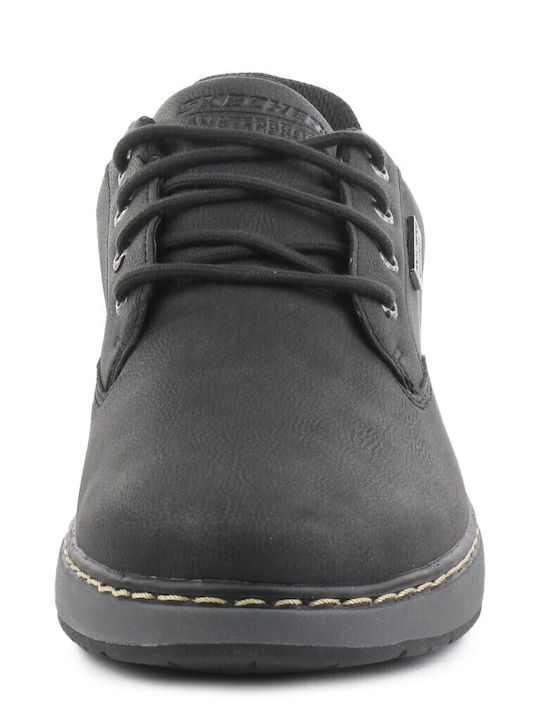 Men's Leather Casual Shoes Black