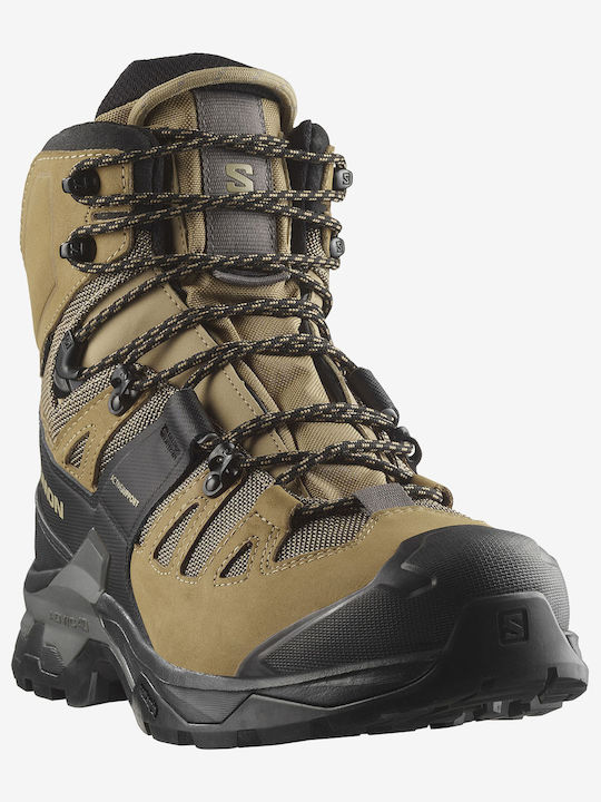 Salomon Quest 4 Men's Hiking Waterproof Boots With Gore-Tex Membrane Black
