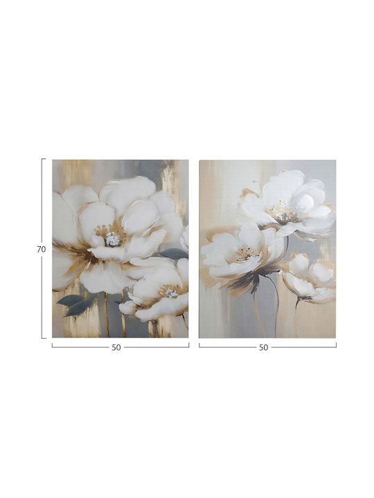 HomeMarkt Gobi Δίπτυχος Πίνακας σε Καμβά 50x70cm