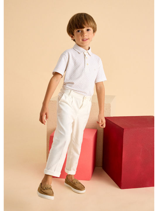 Kids' Linen Pants cream