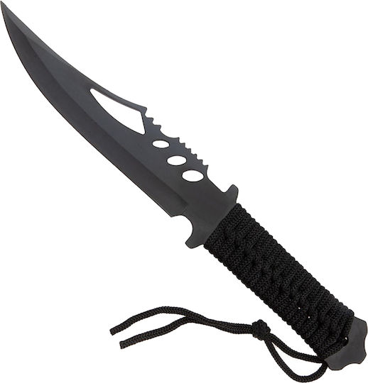 Set Cuțite Extreme Battle De Vânătoare Șase Cuțite De Aruncat Black Fury Oțel Inoxidabil Toc Inclus