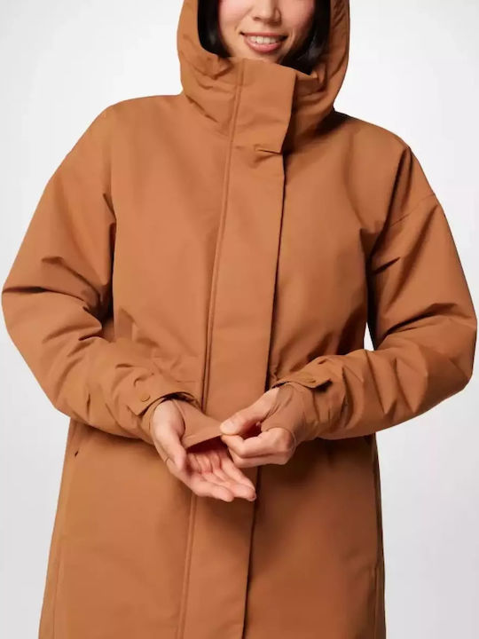 Venture Days Дълго Дамско Парка Яке за Зима Brown