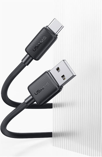 Usams Usams USB Typ-C Kabel USB 2.0 Männlich - USB-A Weiß 2m SJ693USB02