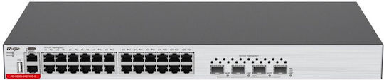 Ruijie RG-S5300-24GT4XS-E Unmanaged L2 Switch with 24 Gigabit (1Gbps) Ethernet Ports and 4 SFP Ports