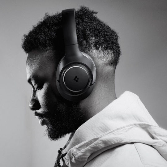 Spigen Wireless / Wired Over Ear Headphones Black