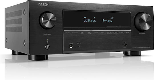 Denon AVC-X2850H Home Cinema Amplifier 4K/8K 7.2 Channels with Dolby Atmos Black
