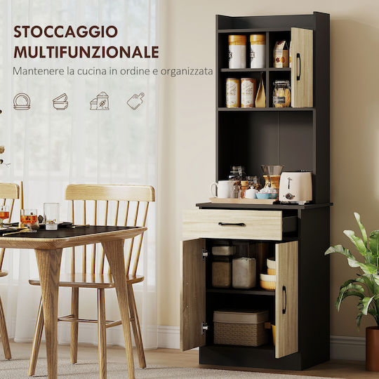 Negru 60x40x180 cm