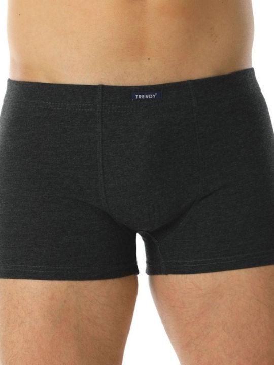 Slipuri pentru bărbați Dark Grey 1Pachet