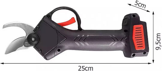 Baumschere 21V mit 1 Batterie & Maximalem Schnittdurchmesser 30mm im Transportkoffer