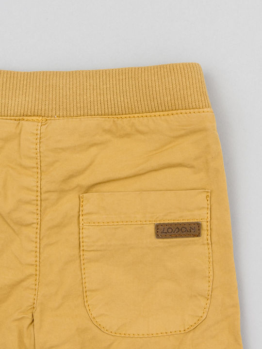 Kids' Jeans Trousers Solid Color Mustard Code LBBAP0401 23025