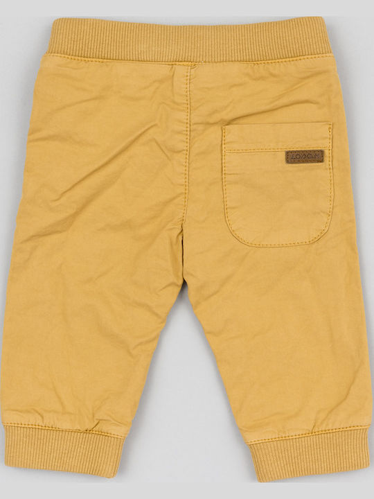 Kids' Jeans Trousers Solid Color Mustard Code LBBAP0401 23025