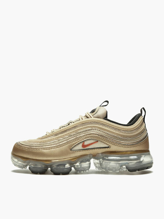 Air VaporMax 97 Chunky Sneakers Gold