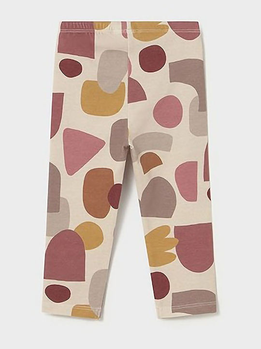 Kinder Leggings Lang Beige