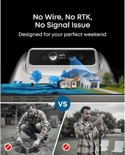 Anker Eufy E15 Ρομποτική Μηχανή Γκαζόν