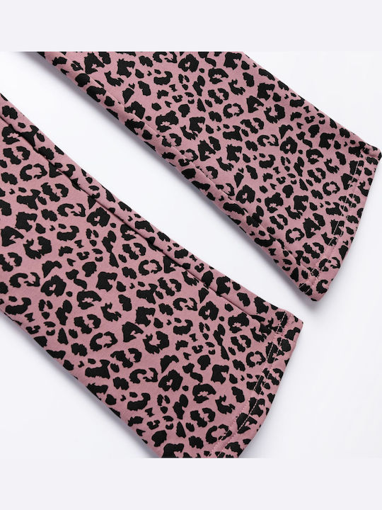 Kinder Leggings Lang Braun