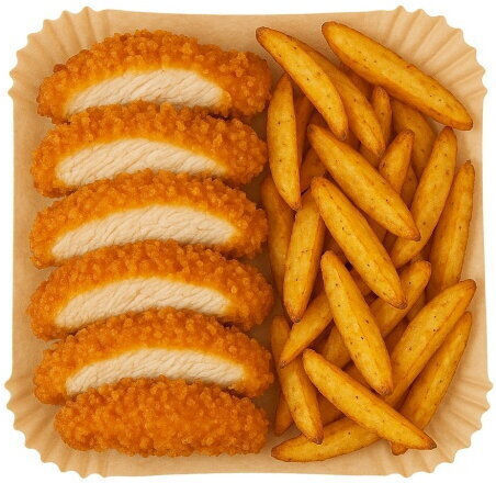 Adler Non-stick Papers for Air Fryer 23x23cm 100 Pieces