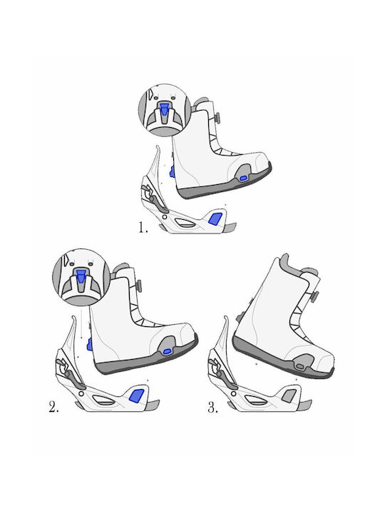 Burton Re:flex Ski & Snowboard Bindings Black