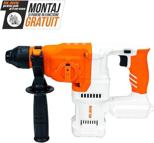 Ruris 2813rmx2024 Excavator Ciocan RoTopercutor Baterie Fără Perii 20 Volt cu Priză SDS Plus