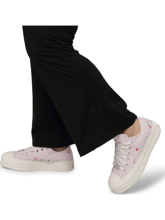Chuck Taylor All Star Lift Дамски Флатформи Маратонки Lilac Daze / Egret / Fever Dream