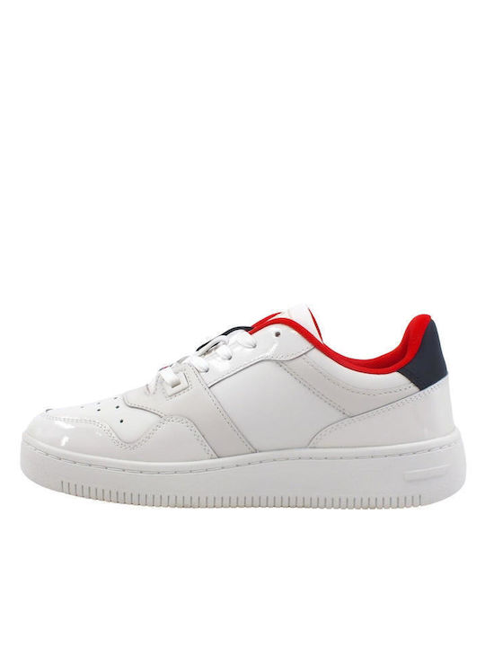 Retro Basket Sneakers White