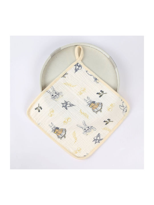 Schultertuch Burp Cloth 25x25cm Schultertuch Burp Cloth 25x25cm