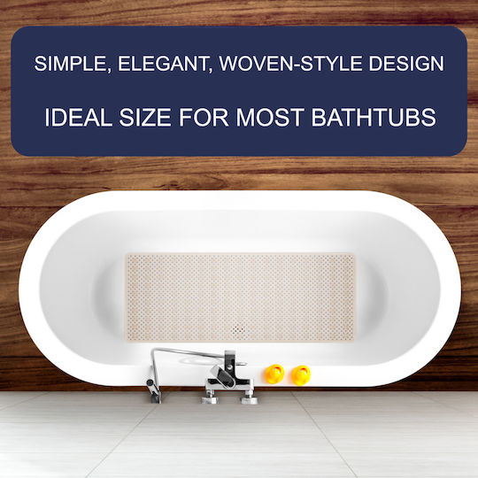Antiderapant pentru cadă cu ventuze 40x100εκ. Antiderapant pentru cadă cu ventuze 40x100εκ.