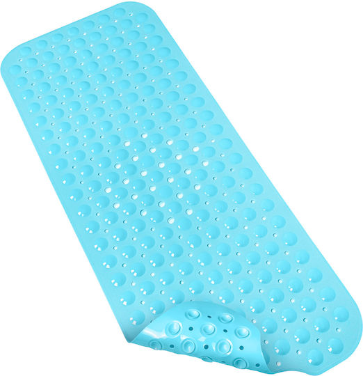 Antiderapant pentru cadă cu ventuze Turcoaz 40x100εκ.