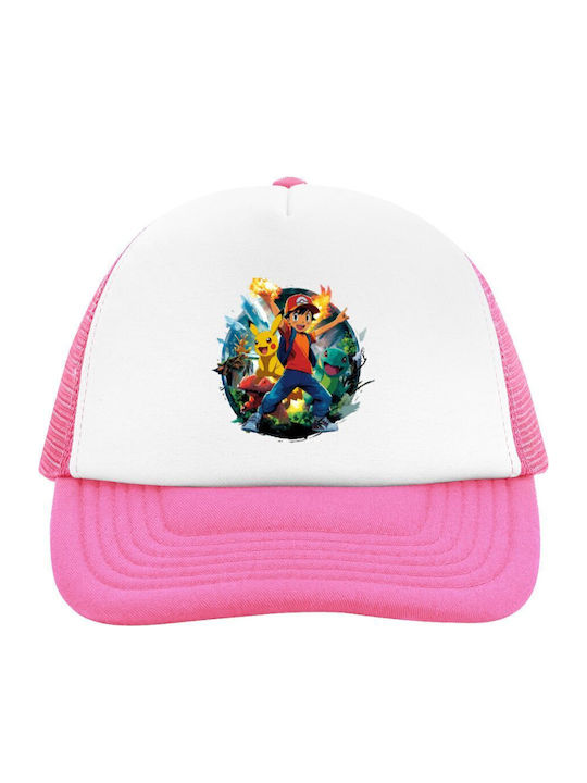Koupakoupa Παιδικό Καπέλο Jockey Ash Ketchum & Pikachu