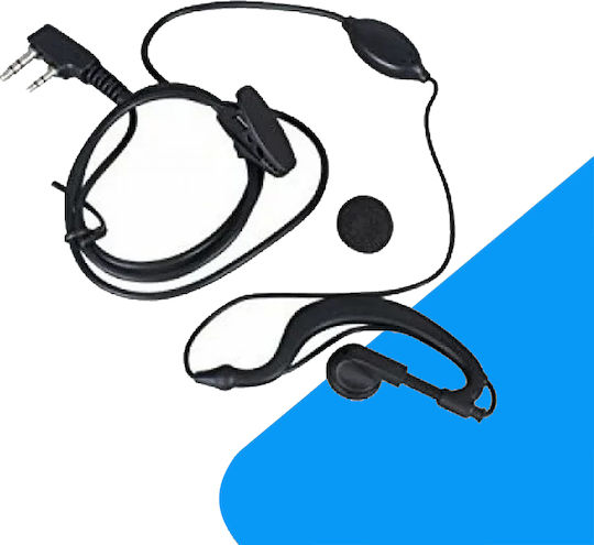 TY-08003 DS-10269 Ακουστικό Ασύρματου Πομποδέκτη Συμβατό με Baofeng / Kenwood