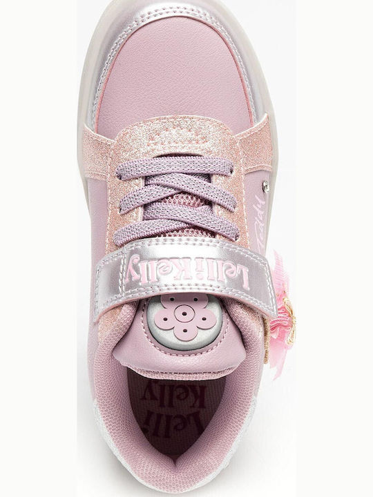 Παιδικά Sneakers με Σκρατς Ροζ