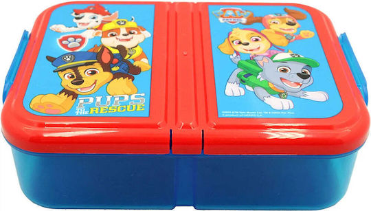 Gim Paw Patrol Plastic Kids' Food Container Paw Patrol 0.9lt Blue