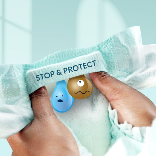 Pampers Klebeband-Windeln Premium Care Monats-Pack Nr. 2 für 4-8kg 184cm