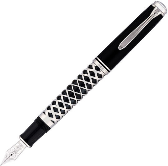 Pelikan Souveran M805 Stilou Extra Fine Cu Cerneală Neagră