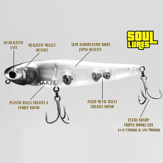 Soul Lures Nălucă Artificială 9buc