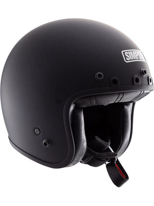 Simpson Chopper Jet ECE 22.06 Matte Black Simpson Chopper Jet ECE 22.06 Matte Black
