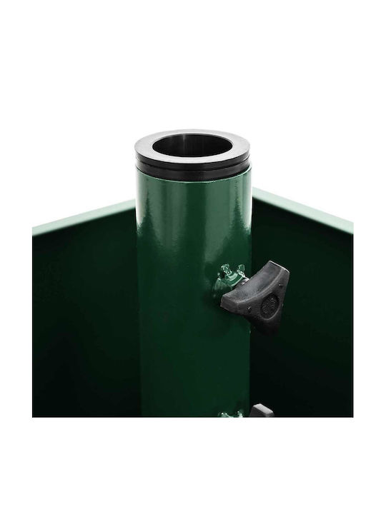 vidaXL Pot Metallic Green 45x45x45cm.