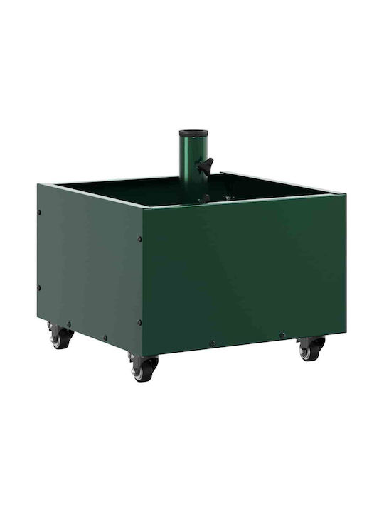 vidaXL Pot Metallic Green 45x45x45cm.
