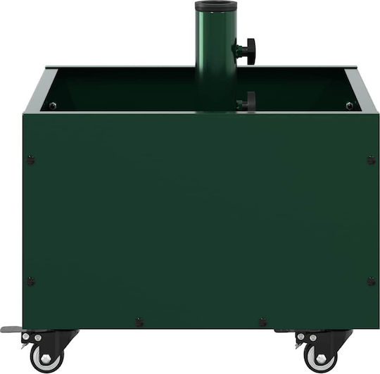 vidaXL Topf Metallisch Green 45x45x45cm.