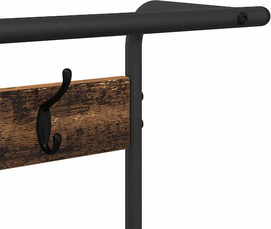 Eingangsmöbel mit Garderobe Coffee 95x34x184cm