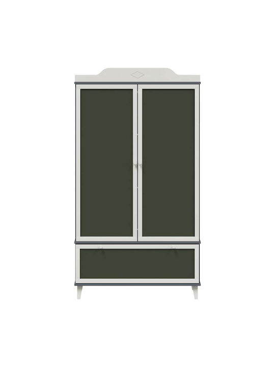 Подова Кухненска Скрин Gray and White 90x45x165бр