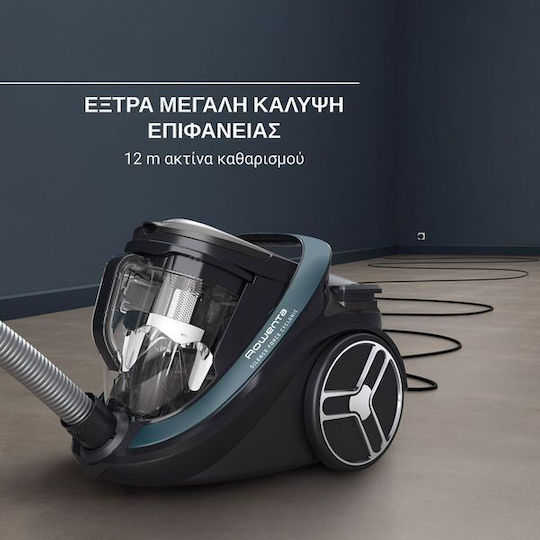 Rowenta RO7691EA Vacuum Cleaner 550W Bagless 2.5lt Blue